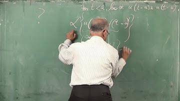 LAPLACE TRANSFORM | LEC 9 | IEM | PROF. ARUN KUMAR CHATTERJEE | Gymkhana TV