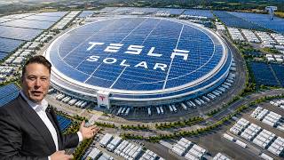 Tesla's New 100GW Factory: Tripling the Entire U.S. Solar Grid