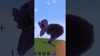 How to Build elephant statue in Minecraft