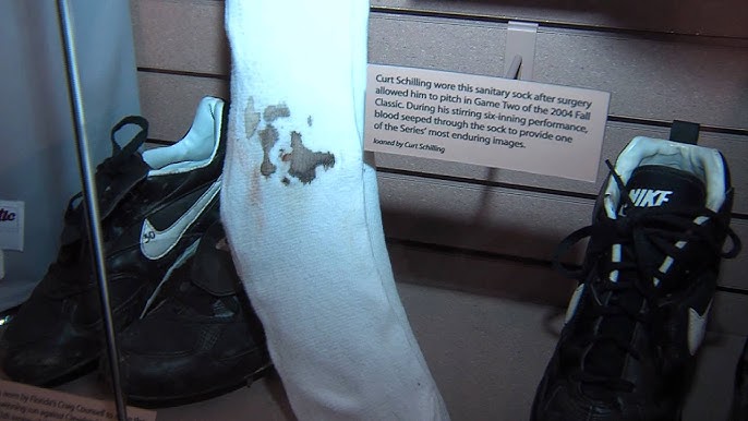 Curt Schilling's bloody sock up for auction again