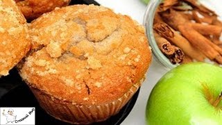 Маффины с яблоками Маффины с яблоками
