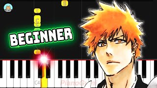 Bleach Thousand-Year Blood War Op 3 - Without Any Words - Beginner Piano Tutorial & Sheet Music