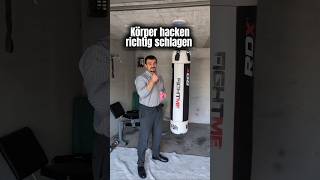 Körper hacken schlagen #shortsfeed #shorts #boxing #fitness #training