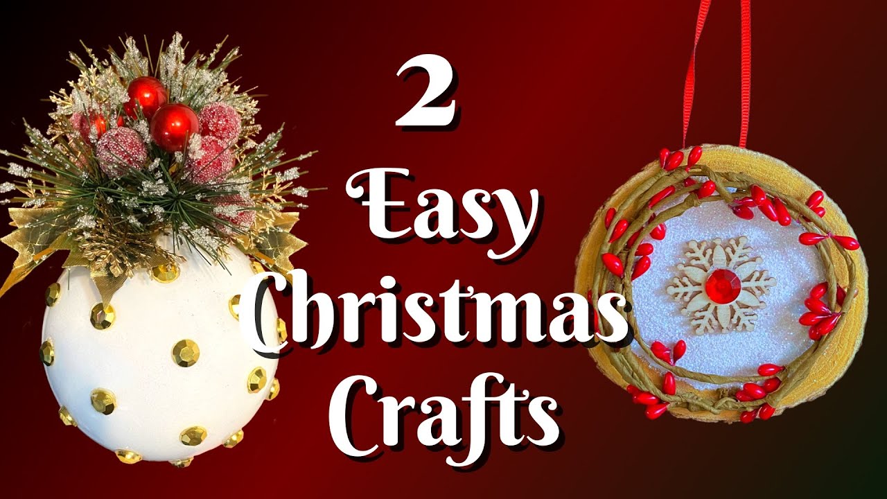 Easy DIY Christmas Ornament Easy Christmas Crafts DIY Christmas