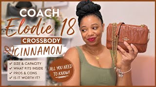 Everything You Need to Know About the Coach Elodie 18 Crossbody Moknowsbeauty