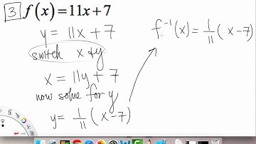 Inverse Functions   Example 3 & 4 | Precalculus | Griti