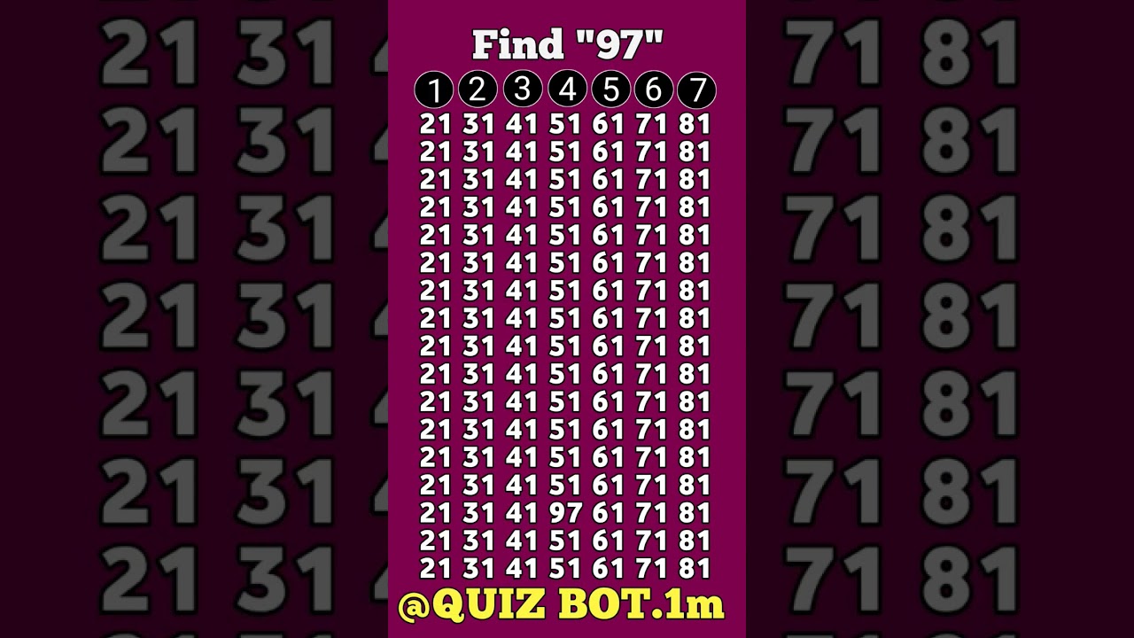 Only genius can Find This COGNITIVE Brain Power Skills Number 