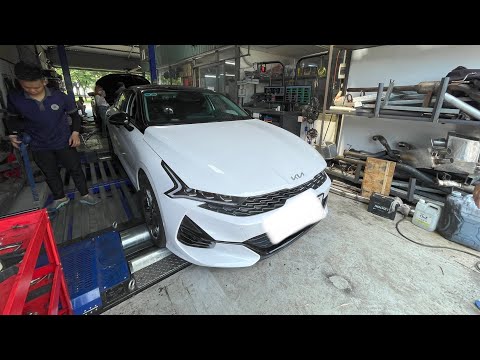 Video Kia K5 2.0 2022 Đầu Tiên tại Việt Nam được độ Công... - youtube