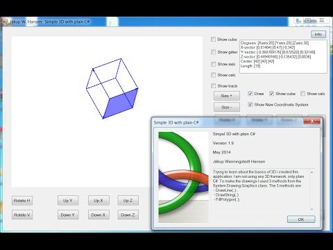 3D in Plain C# (Video 1 of 2)