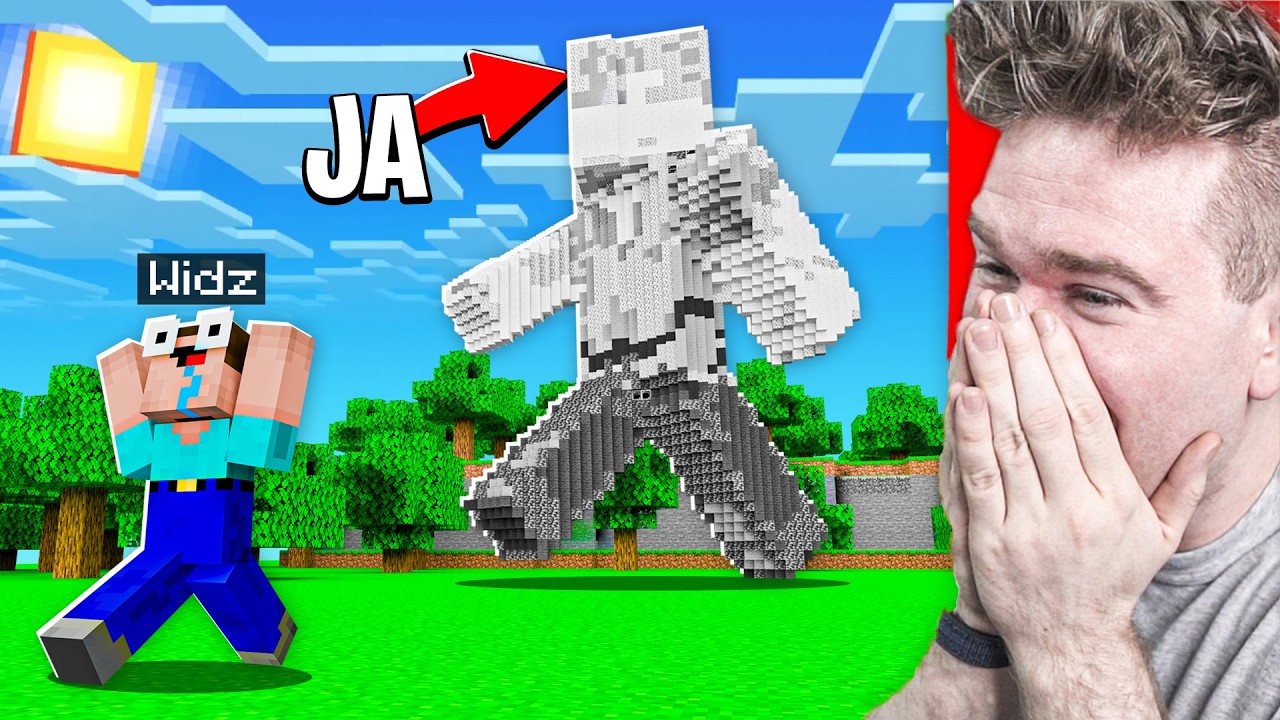 CHODZĄCY POSĄG TROLL na WIDZU | Minecraft Extreme