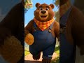 Bear Uncle Song -  English Nursery Rhymes for Children's | Galatta Kids | Shorts