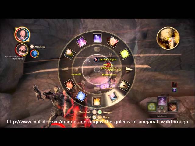 Dragon Age Origins - Golems of Amgarrak - Boss Fight:  - video  Dailymotion