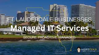 Managed IT Services Fort Lauderdale, Florida | MSP for Business IT (NerdTeks)