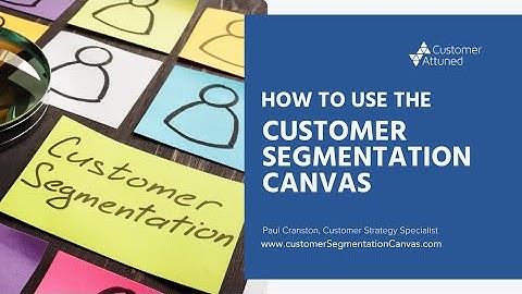 How To Use The Customer Segmentation Canvas by Customer Attuned