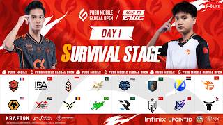 id 2026 Pmgo S1 Main Event  Survival Stage  Pubg Mobile Global Open Season 1