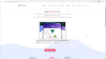 App Generator - Vuejs Full-Stack Apps | AppSeed