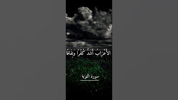 تلاوة جميلة للشيخ سعود الشريم سورة التوبة