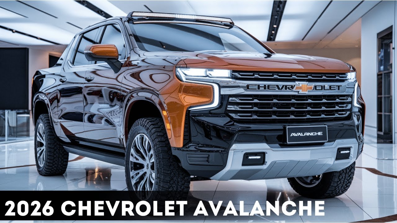 First Look at the 2026 Chevrolet Avalanche: A Game Changer