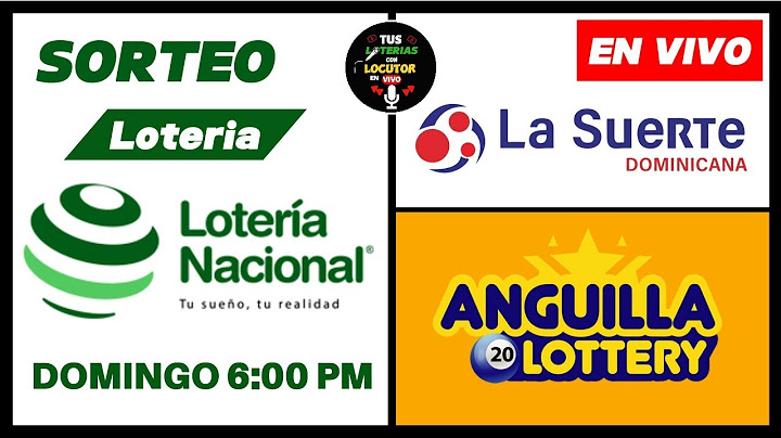 Sorteo en Vivo Lotería Nacional Anguila y la suerte Resultados de Hoy domingo 22 de junio del 2025