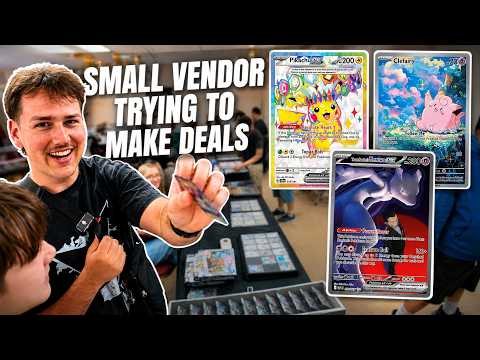Can a Small Pokémon Vendor Compete at a Local Card Show?