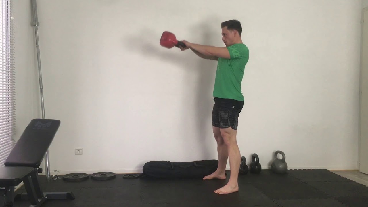 Kettlebell swing DEMO EXERCICE YouTube
