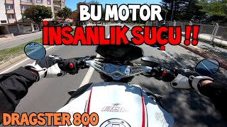 İLK DEFA MV AGUSTA DRAGSTER 800 KULLANMAK | DRAGSTER 800 MOTOVLOG