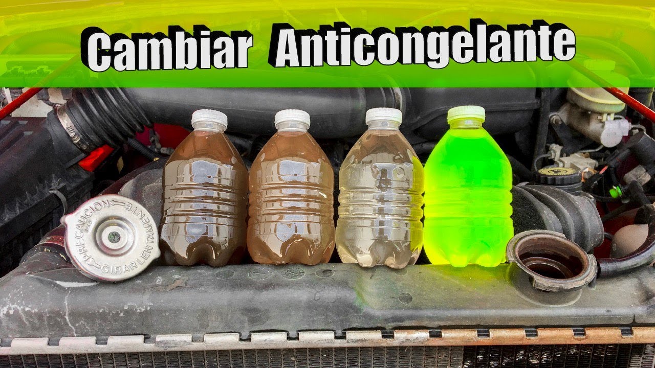 COMO CAMBIAR EL ANTICONGELANTE 🔥 ️ y LIMPIAR SISTEMA DE ENFRIAMIENTO