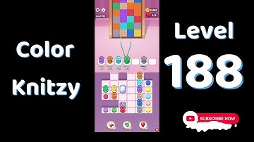 Color Knitzy Level 188 Walkthrough | Step-by-Step Guide 🧠 | Go Answer