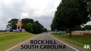 Rock Hill, South Carolina - 4K Drive