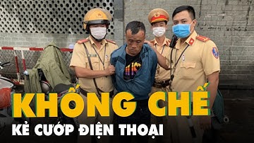 CSGT chốt kiểm dịch COVID-19 ở Thủ Đức bắt kẻ cướp điện thoại