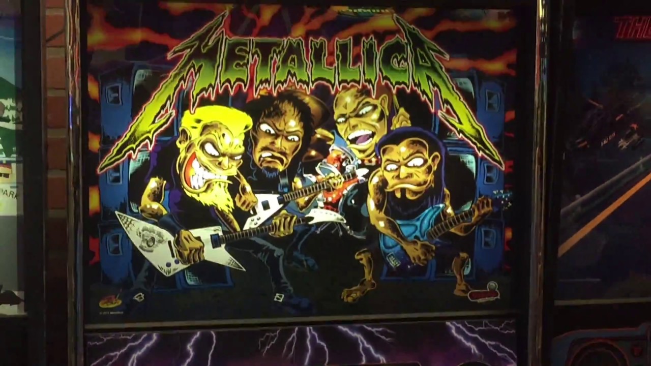 Plt Machine Rocks WOW THIS METALLICA PINBALL MACHINE ROCKS! - YouTube