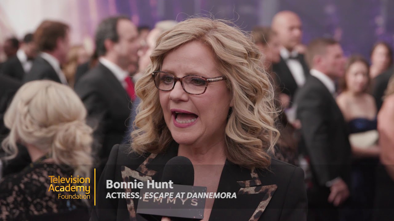 Bonnie Hunt Escape At Dannemora On The 19 Primetime Emmys Red Carpet Youtube