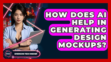 How Does AI Help In Generating Design Mockups? - Emerging Tech Insider