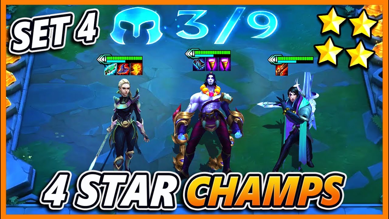 *NEW SET 4* ⭐️⭐️⭐️⭐️ CHAMPIONS BROKE THIS GAME - BunnyFuFuu | Teamfight Tacatics