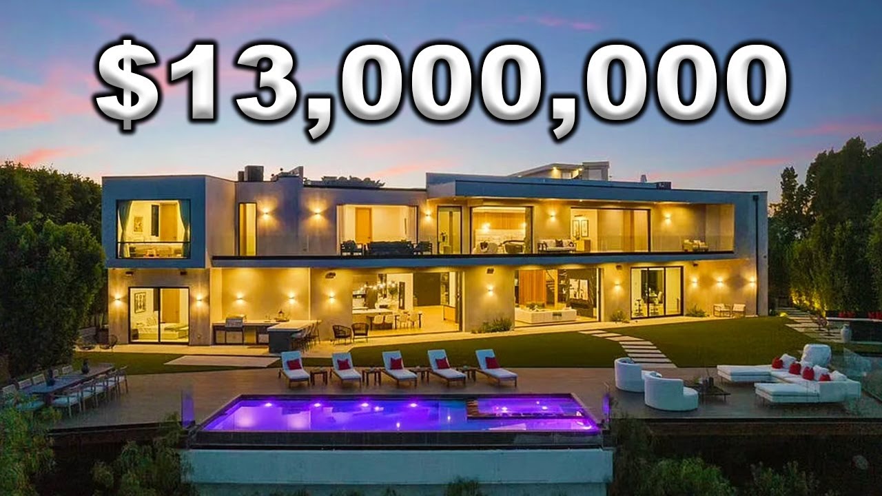Touring a $13,000,000 Encino Mansion With a Dream Backyard, California