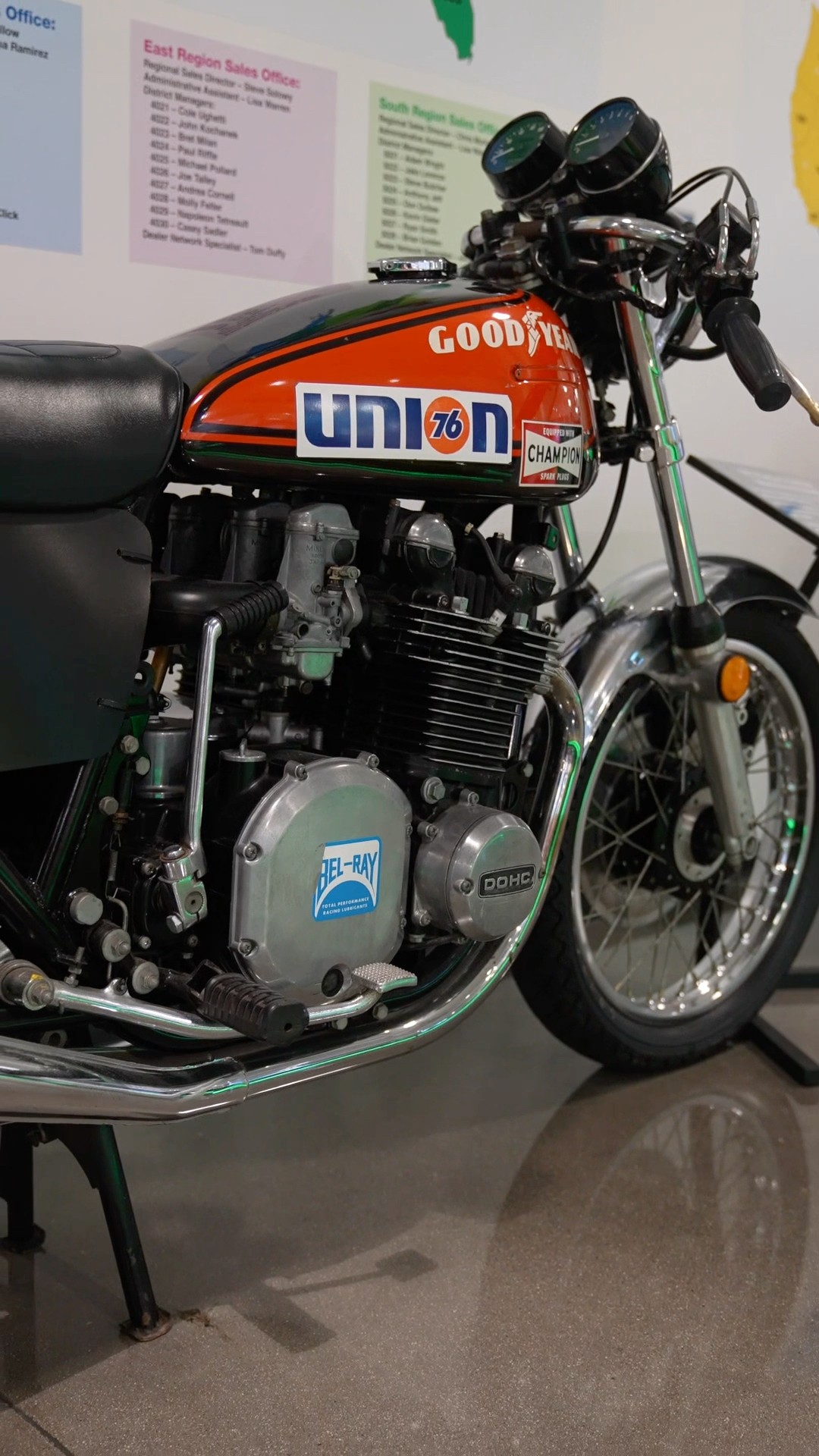 This Kawasaki Z1 is the unrestored 1973 Daytona 24-Hour World