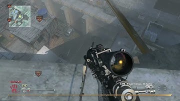 IW4X Underpass Elevator Trickshot Custom Claymore Camo
