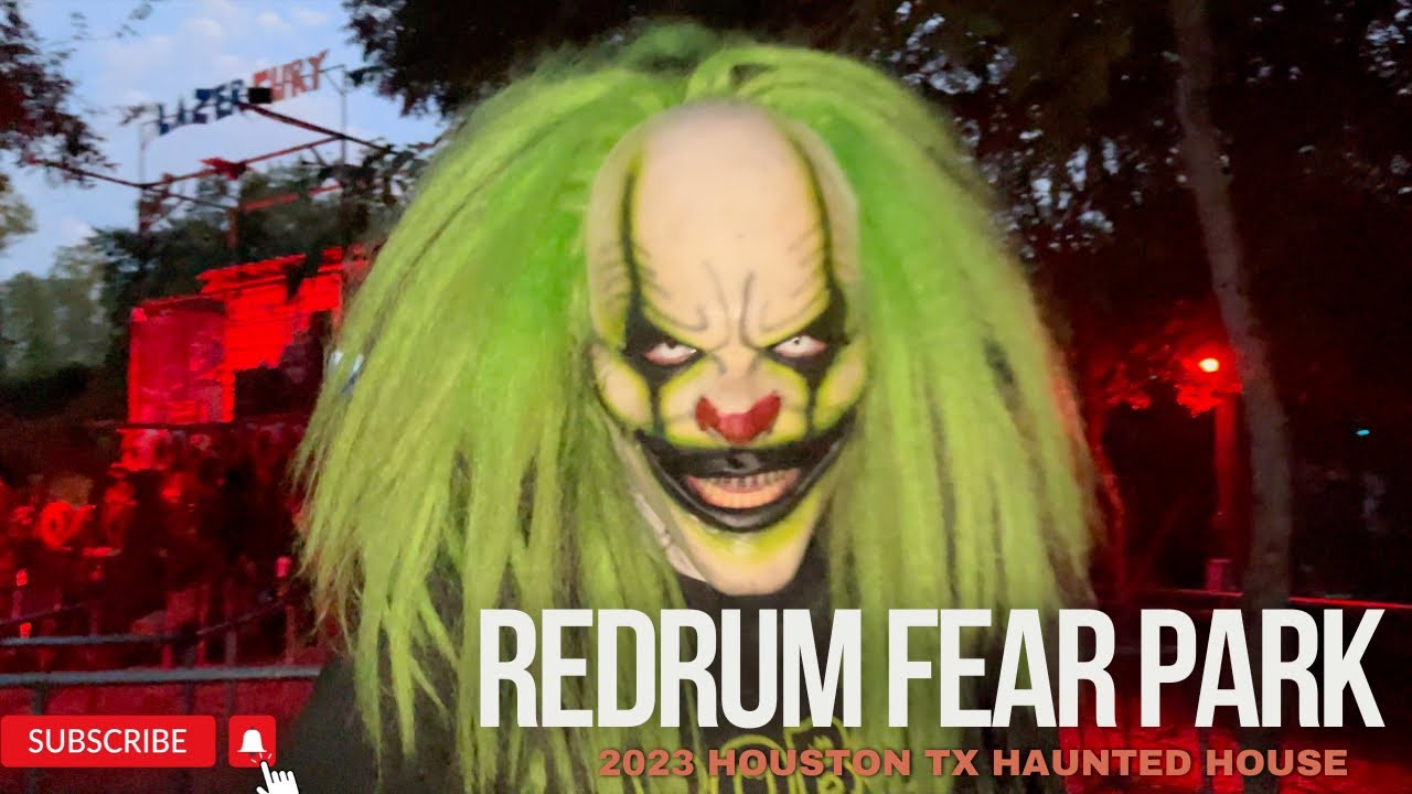 2023 Redrum Fear Park Haunted House  (Haunt Walkthrough) Houston Texas