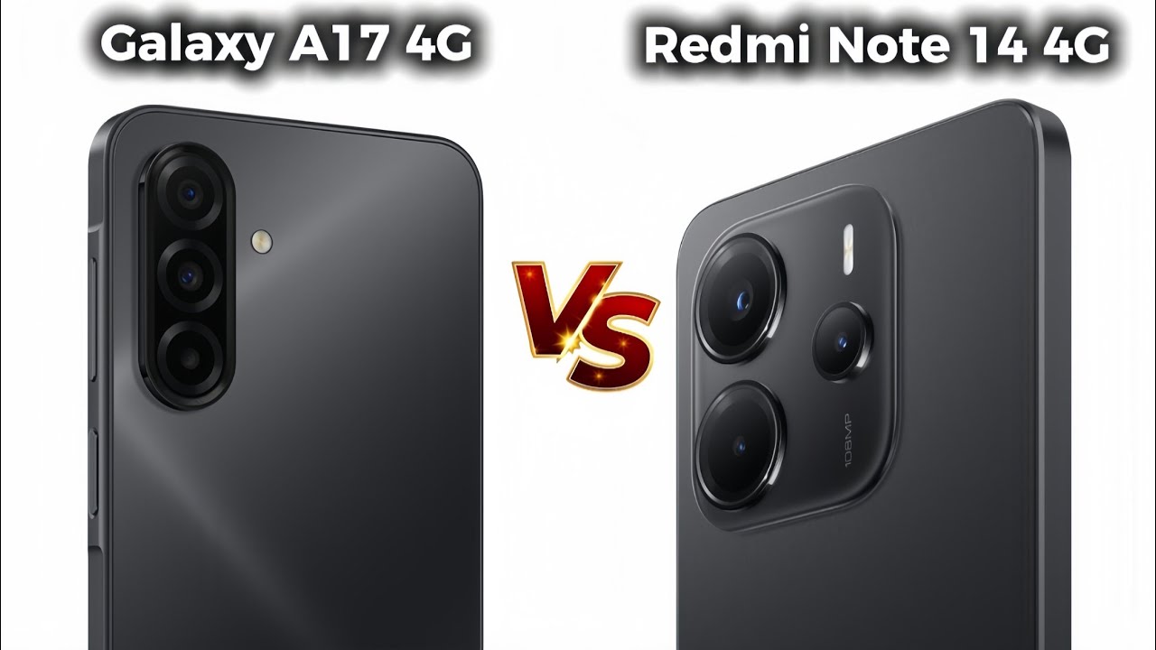Samsung Galaxy A17 4G vs Redmi Note 14 4G | Full Comparison