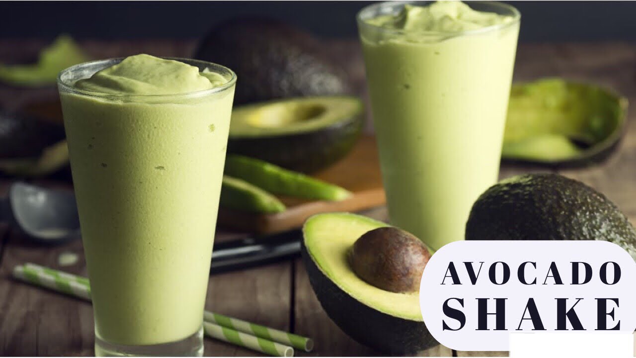 Avocado Milk Shake Recipe Avocado banana smoothie YouTube