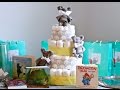 DIY Diaper Cake For a Baby Shower | Gift and Decoration | DIY & SAVE DIY Diaper Cake For a Baby Shower | Gift and Decoration | DIY & SAVE