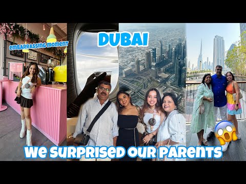 We surprised Mummy Papa with DUBAI TRIP 😱