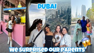 We surprised Mummy Papa with DUBAI TRIP 😱