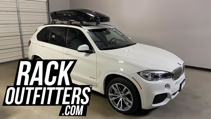 BMW X5 with Thule Motion XT Large 16 Cubic Foot Roof Top Cargo Box