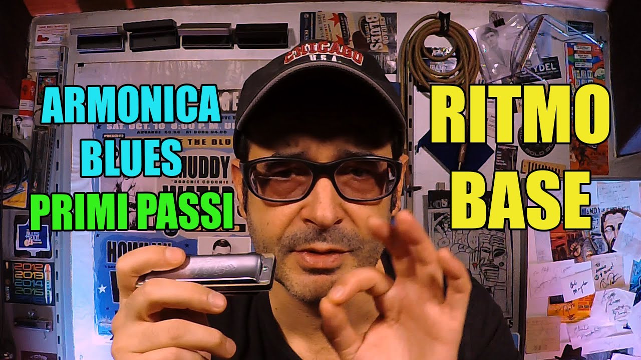 Armonica blues tutorial: il ritmo base | Easyharp | Video lezioni di armonica blues