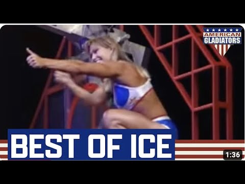 Gladiator Ice Is A Fierce Competitor American Gladiators - YouTube