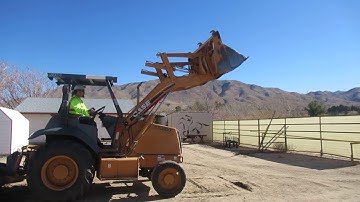CASE Skip Loader Grader Safety By Tanner Vieyra