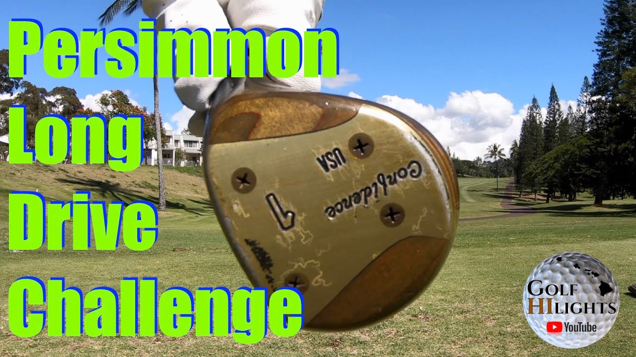 Persimmon Driver Challenge Pearl Country Club Hawaii Golf Golf