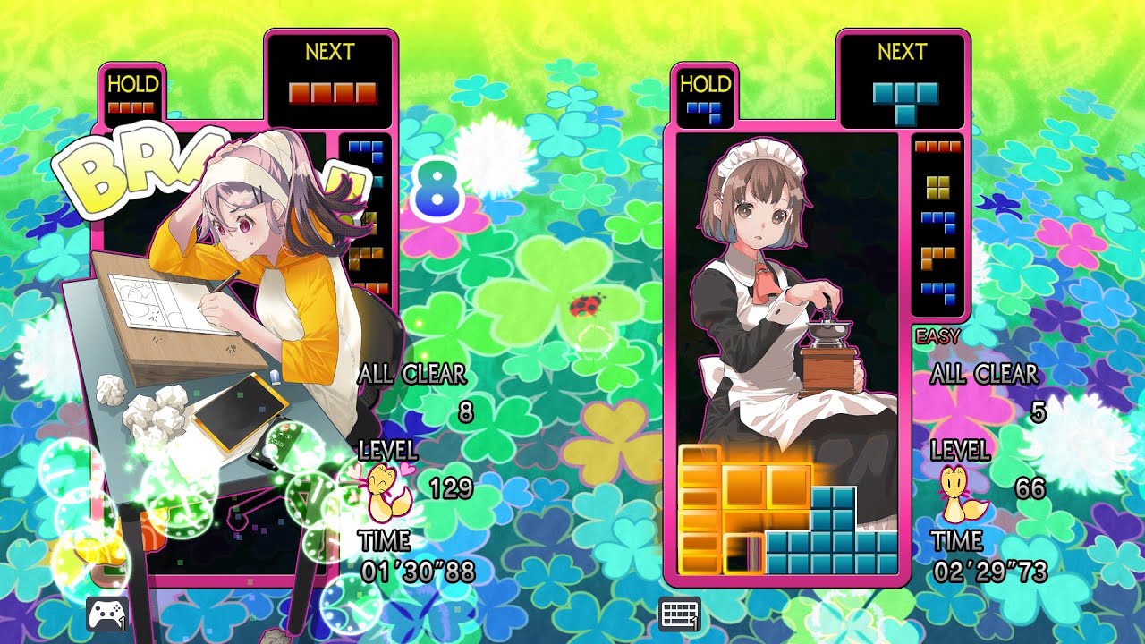 tgm_series [ Steam : tetris the grand master 4 ] テトリスtgm4：8