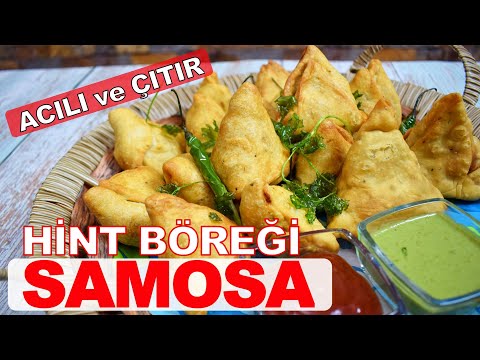 PATATESLİ SAMOSA / YAĞDA KIZARMIŞ HİNT BÖREĞİ